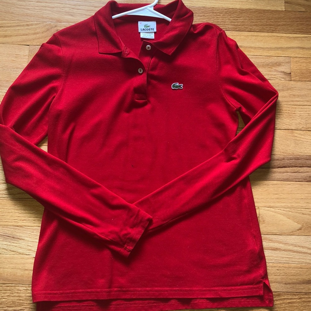 Lacoste long sleeve shirt